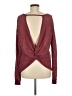 Sweet Lilac Burgundy Pullover Sweater Size M - photo 2