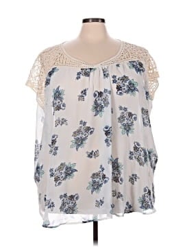 Lane Bryant Short Sleeve Blouse