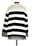 Zara Stripes Ivory Turtleneck Sweater Size XS - Sm - photo 2