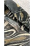 Dress Forum Metallic Silver Long Sleeve Blouse Size S - photo 7