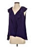 BCBGMAXAZRIA Purple Sleeveless Blouse Size XS - photo 1