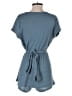 Shein Houndstooth Teal Romper Size 4 - photo 2
