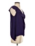 BCBGMAXAZRIA Purple Sleeveless Blouse Size XS - photo 4