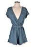Shein Houndstooth Teal Romper Size 4 - photo 1