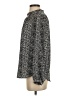 Ann Taylor LOFT Animal Print Silver Long Sleeve Blouse Size S - photo 5