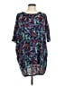 Lularoe Graphic Blue Casual Dress Size M - photo 1