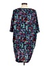 Lularoe Graphic Blue Casual Dress Size M - photo 2