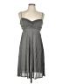IISLI Chevron-herringbone Gray Green Cocktail Dress Size L - photo 1