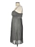 IISLI Chevron-herringbone Gray Green Cocktail Dress Size L - photo 5