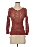 Lucky Brand Metallic Red Pullover Sweater Size XS - photo 1
