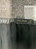 Zara Basic 100% Polyester Solid Black Silver Casual Skirt Size M - photo 3
