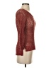 Lucky Brand Metallic Red Pullover Sweater Size XS - photo 4