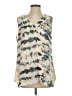 CAbi 100% Polyester Green Sleeveless Blouse Size S - photo 1