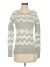 G.H. Bass & Co. Chevron-herringbone Gray Pullover Sweater Size XS - photo 1