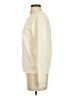Lucky Brand 100% Polyester Solid Ivory Sweatshirt Size S - photo 5