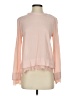 WAYF 100% Viscose Pink Long Sleeve Blouse Size S - photo 1