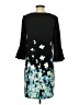 Elle Graphic Black Cocktail Dress Size S - photo 2