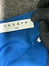 Sandro Solid Blue Casual Dress Size Med (2) - photo 6