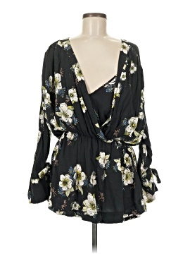 Free People 3/4 Sleeve Blouse