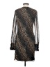 Miss Sixty 100% Polyester Tweed Brown Cocktail Dress Size M - photo 2