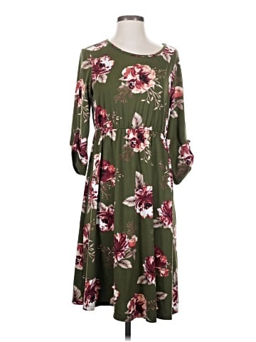French Grey Casual Dress (view 1)