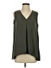 Fever 100% Polyester Green Sleeveless Blouse Size S - photo 1