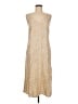 Gap Animal Print Tan Casual Dress Size 6 - photo 1