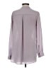 Joe Fresh 100% Polyester Gray Long Sleeve Blouse Size S - photo 2