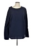 Temperley LONDON Blue Long Sleeve Top Size L - photo 1