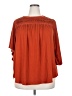 Torrid Orange 3/4 Sleeve Blouse Size 2X Plus (2) - photo 1