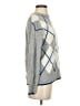 Cupcakes & Cashmere Argyle Silver Pullover Sweater Size XS - photo 4