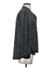 Lulus Polka Dots Black Long Sleeve Blouse Size S - photo 4
