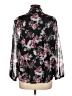 Unbranded 100% Polyester Floral Black 3/4 Sleeve Blouse Size L - photo 2