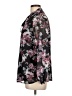Unbranded 100% Polyester Floral Black 3/4 Sleeve Blouse Size L - photo 5