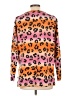 Zenana Animal Print Orange Pullover Sweater Size L - photo 2