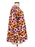 Zenana Animal Print Orange Pullover Sweater Size L - photo 4