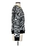 Aqua 100% Acrylic Animal Print Black Pullover Sweater Size S - photo 4