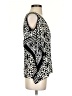Trina Turk Black 3/4 Sleeve Blouse Size P (petite) - photo 4