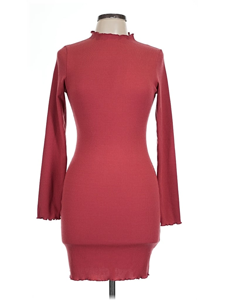 Pre-owned Love Tree Cocktail Dress In Burgundy