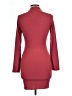 Love Tree Burgundy Cocktail Dress Size L - photo 2