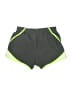 Xersion 100% Polyester Color Block Green Athletic Shorts Size S - photo 2