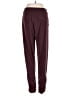 Express 100% Spandex Solid Burgundy Brown Track Pants Size XXS - photo 2