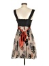 Alan del Rosario Print Gray Cocktail Dress Size 4 - photo 2