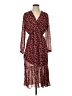 Assorted Brands Paisley Burgundy Casual Dress Size S (estimated) - photo 1