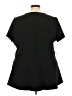 Lane Bryant Black Short Sleeve Top Size 24 - photo 2