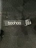 Boohoo 100% Polyester Graphic Black Track Jacket Size 4 - photo 6