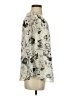 Talbots 100% Polyester Ivory 3/4 Sleeve Blouse Size XS - photo 4