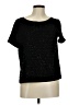 Ann Taylor LOFT Black Short Sleeve Top Size M - photo 1