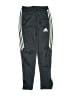 Adidas 100% Polyester Black Track Pants Size 13 - 14 - photo 1