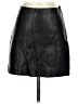 Free People 100% Polyurethane Black Faux Leather Skirt Size 0 - photo 1